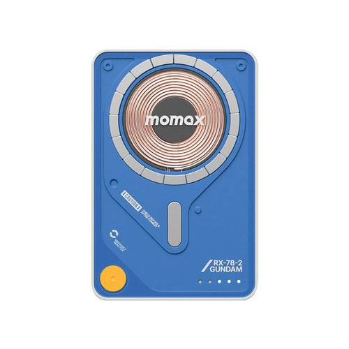Momax IP131GDW 1-Power X Pro 20W 5,000mAh Magnetic Wireless Power Bank with Built-in USB-C Cable - RX-78-2 Gundam