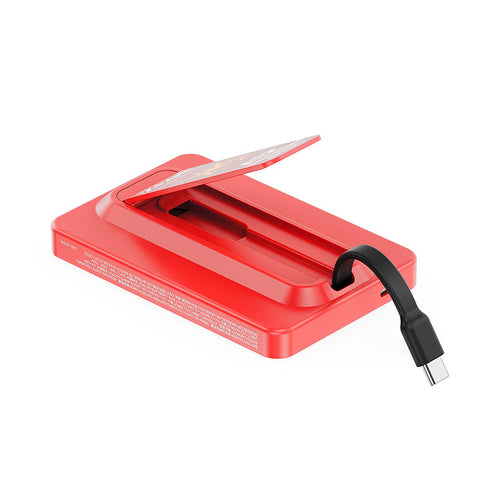 Momax IP131GDR 1-Power X Pro 20W 5,000mAh Magnetic Wireless Power Bank with Built-in USB-C Cable - MS-06S Chars Zaku II