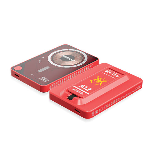 Momax IP131GDR 1-Power X Pro 20W 5,000mAh Magnetic Wireless Power Bank with Built-in USB-C Cable - MS-06S Chars Zaku II