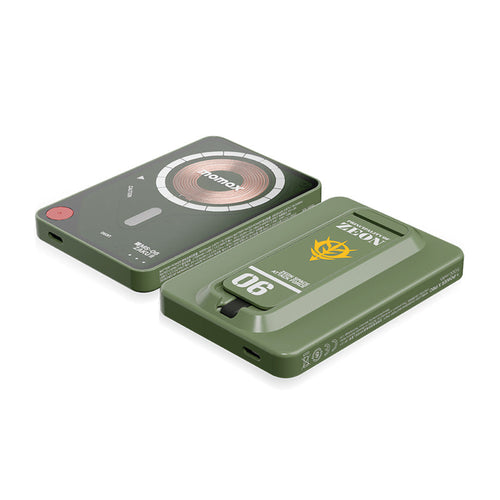 Momax IP131GDG 1-Power X Pro 20W 5,000mAh Magnetic Wireless Power Bank with Built-in USB-C Cable - MS-06F Zaku II