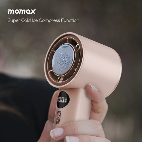 Momax IF18L2 1°Go Portable Icy Cooling Fan (Desert Gold Titanium)