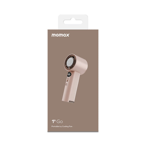Momax IF18L2 1°Go Portable Icy Cooling Fan (Desert Gold Titanium)