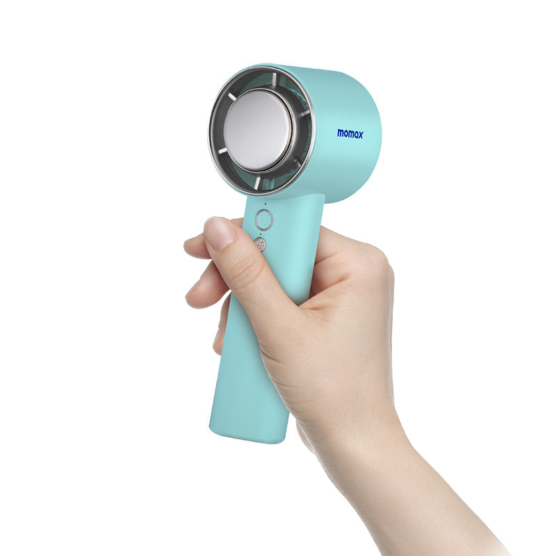 Momax IF15B Ultra Freeze Portable Icy Cooling Fan (Blue)