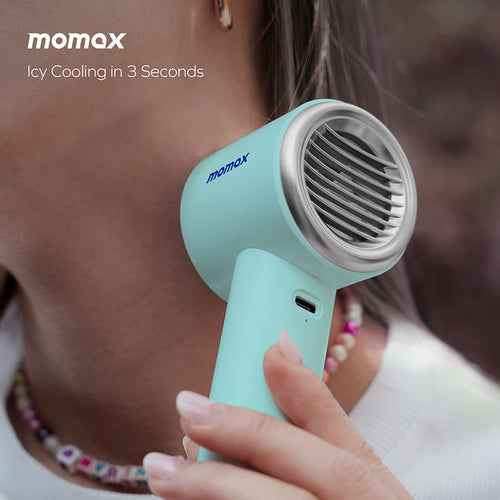 Momax IF15U Ultra Freeze Portable Icy Cooling Fan (Purple)