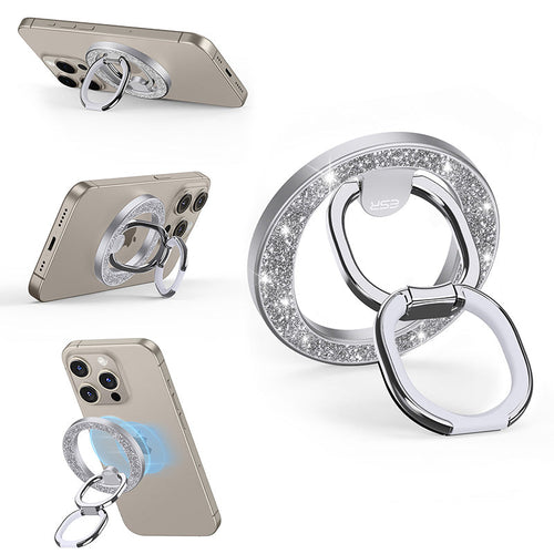 ESR HaloLock Ring Stand (Rhinestone Silver)