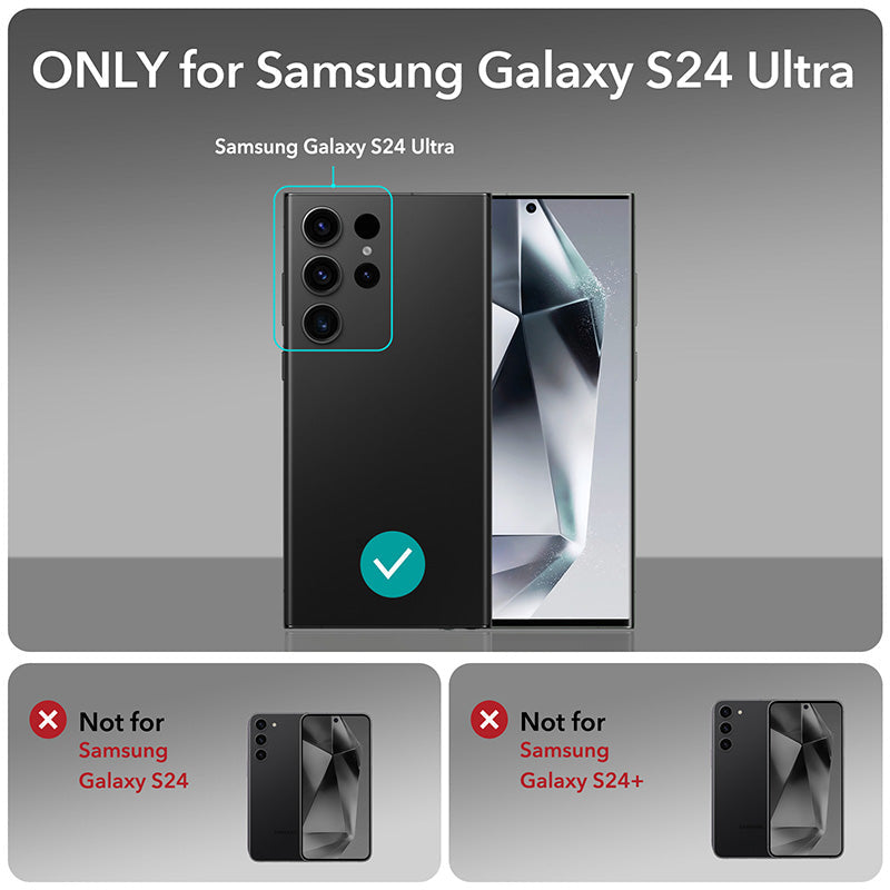 ESR Samsung Galaxy S24 Ultra Boost Kickstand Case (Black)