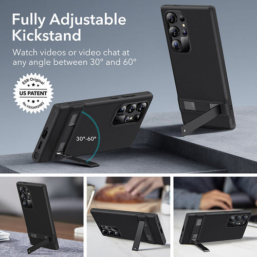 ESR Samsung Galaxy S24 Ultra Boost Kickstand Case (Black)