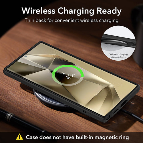 ESR Samsung Galaxy S24 Ultra Boost Kickstand Case (Black)
