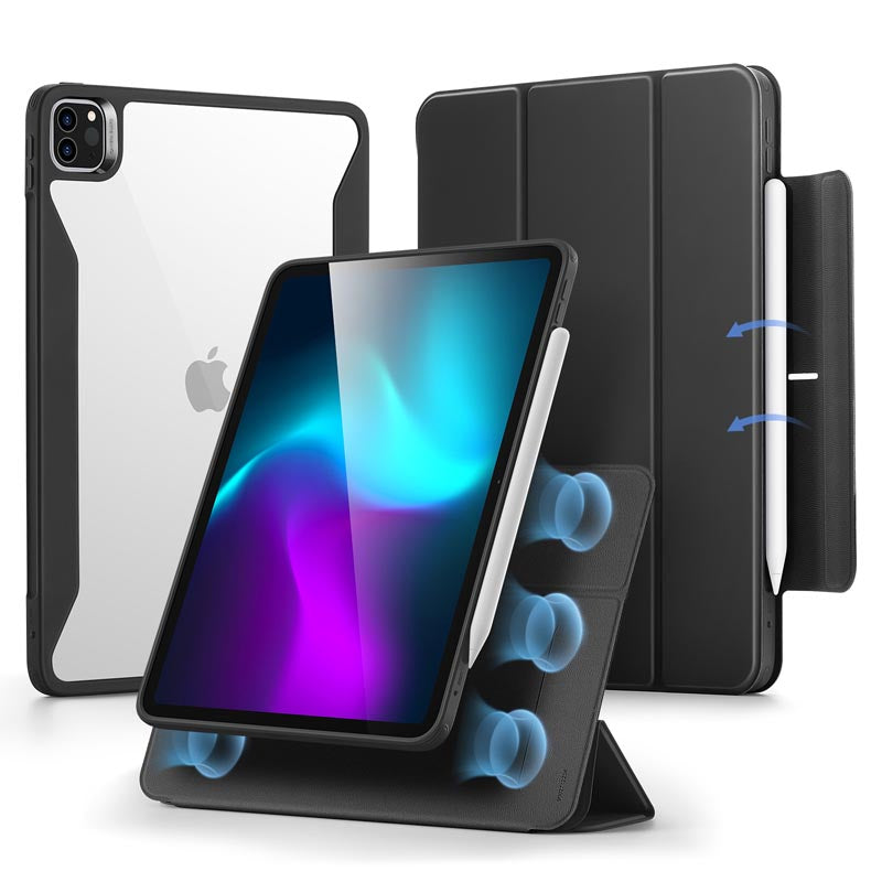 ESR iPad Pro 11 (2024) Rebound Hybrid 360 Case (Black)