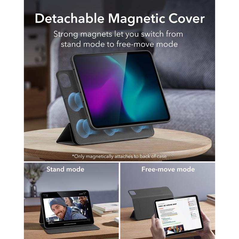 ESR iPad Pro 13 (2024) Rebound Hybrid 360 Case (Black)