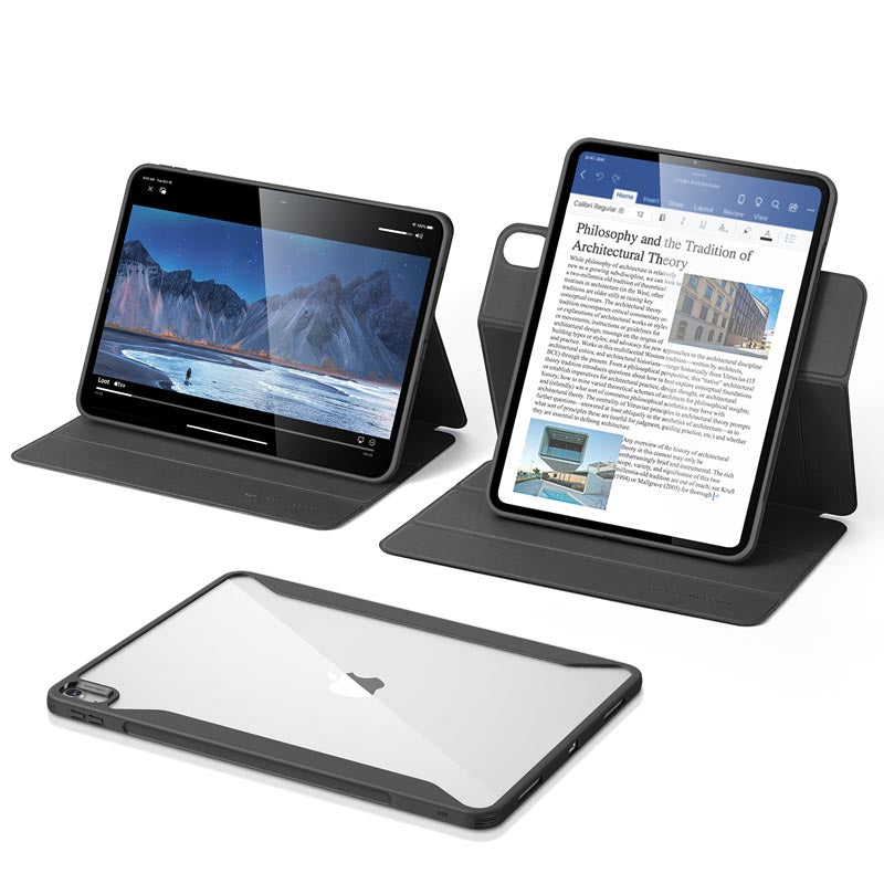 ESR iPad Air 13 (2024) Rebound Hybrid 360 Case (Black)