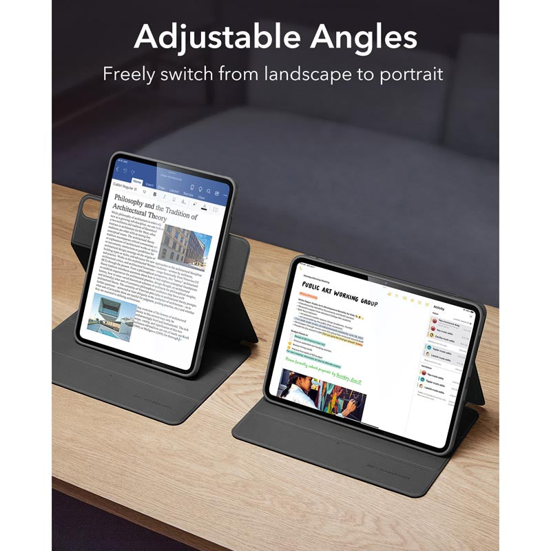 ESR iPad Air 13 (2024) Rebound Hybrid 360 Case (Black)