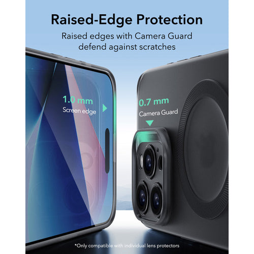 ESR iPhone 16 Pro Max Zero Clear Case (HaloLock) - Frosted Black