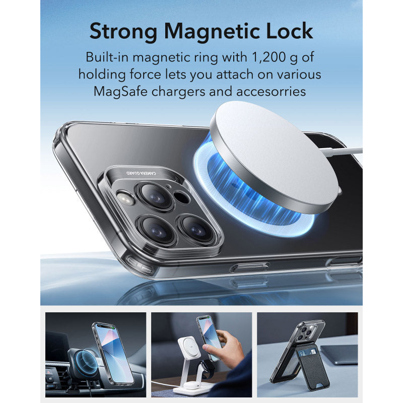 ESR iPhone 16 Pro Zero Clear Case (HaloLock) - Clear