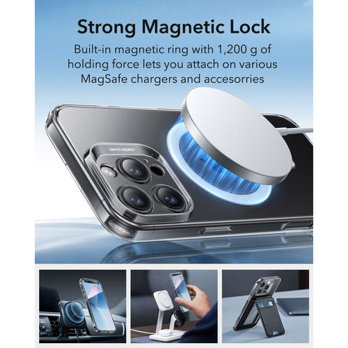 ESR iPhone 16 Pro Zero Clear Case (HaloLock) - Clear