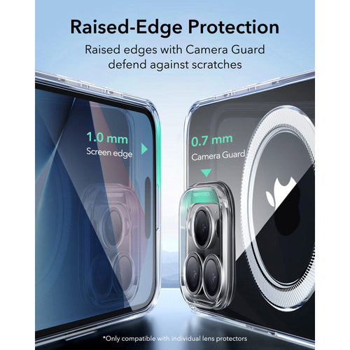 ESR iPhone 16 Pro Zero Clear Case (HaloLock) - Clear