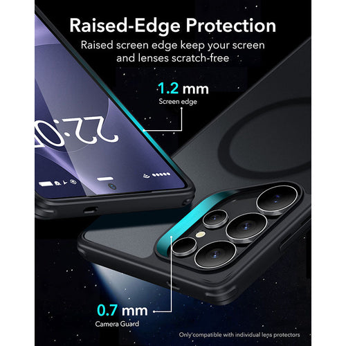 ESR Samsung Galaxy S25 Ultra Classic Hybrid MagSafe Case with HaloLock - Frosted Black