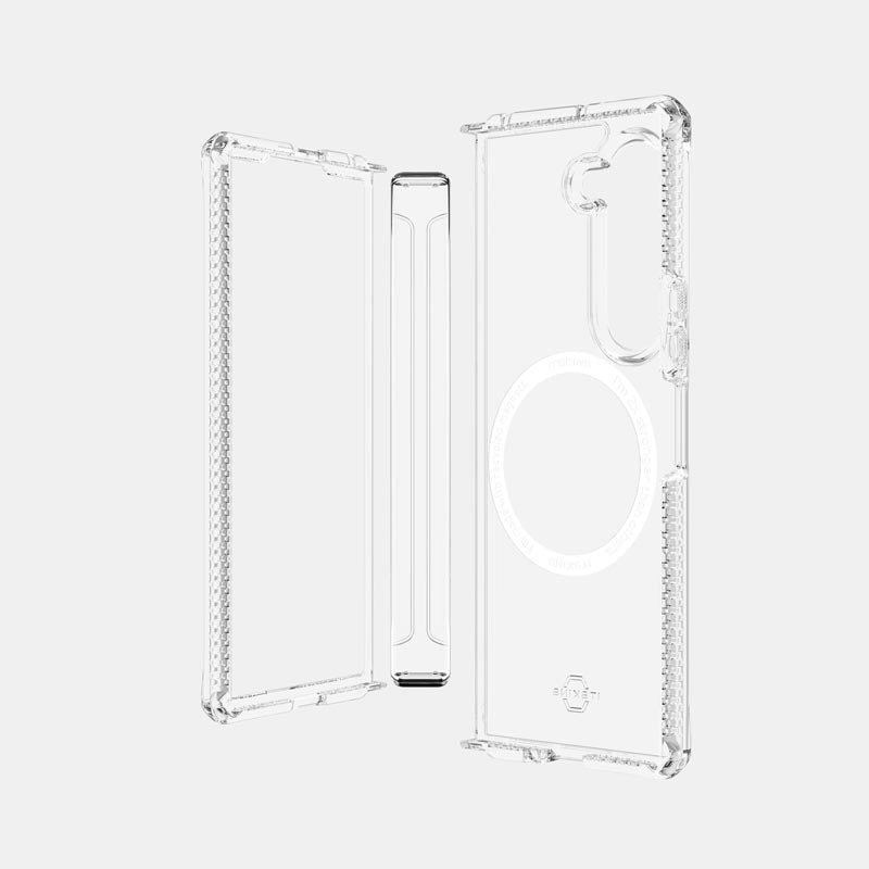 ITSKINS Galaxy Z Fold 6 Hybrid R Clear Hinge with Magsafe Transparent
