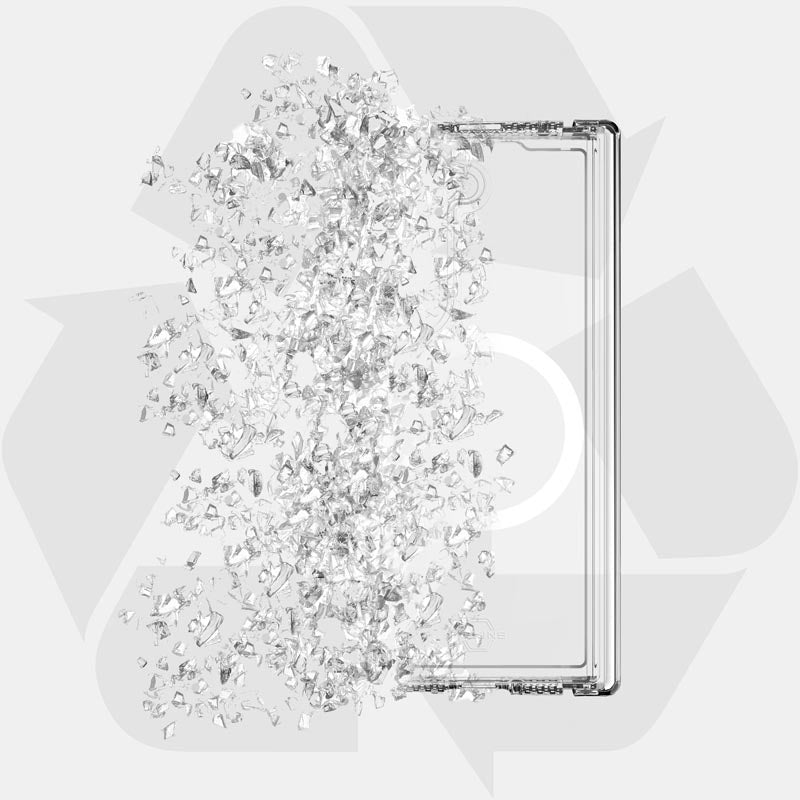 ITSKINS Galaxy Z Fold 6 Hybrid R Clear Hinge with Magsafe Transparent