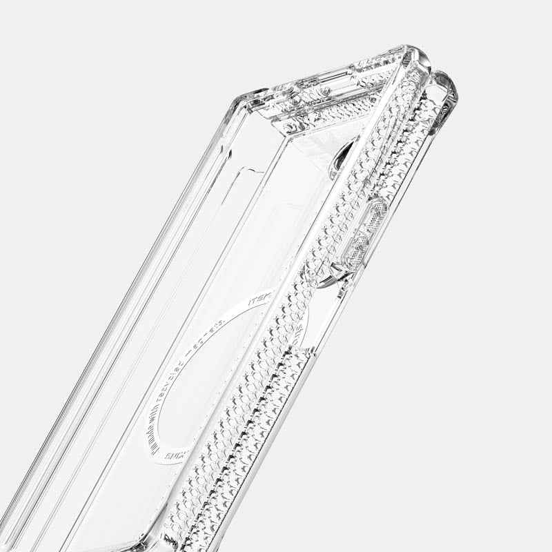 ITSKINS Galaxy Z Fold 6 Hybrid R Clear Hinge with Magsafe Transparent