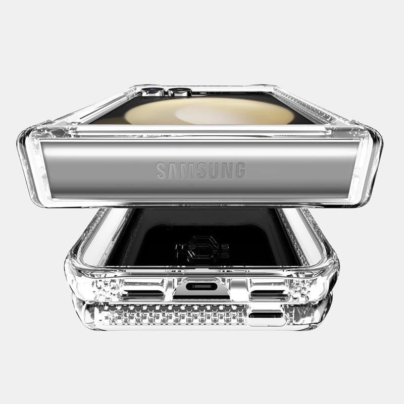 ITSKINS Galaxy Z Flip 6 Hybrid R /Clear Hinge with Transparent