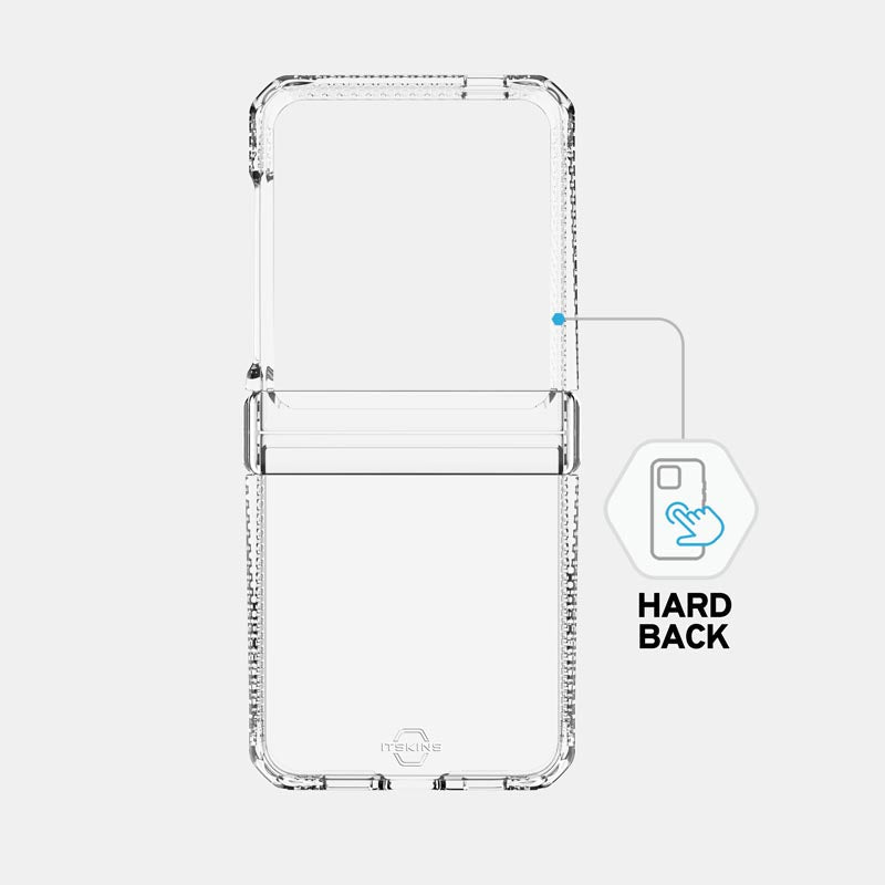 ITSKINS Galaxy Z Flip 6 Hybrid R /Clear Hinge with Transparent