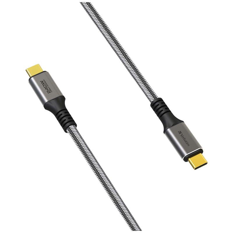Verbatim VM66822 USB4.0 20Gps PD3.1 C-C 240W Cable 1.2M