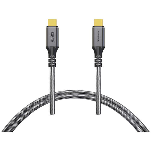 Verbatim VM66822 USB4.0 20Gps PD3.1 C-C 240W Cable 1.2M