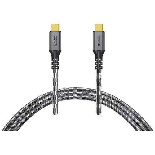 Verbatim VM66823 USB4.0 20Gps PD3.1 C-C 240W Cable 2M