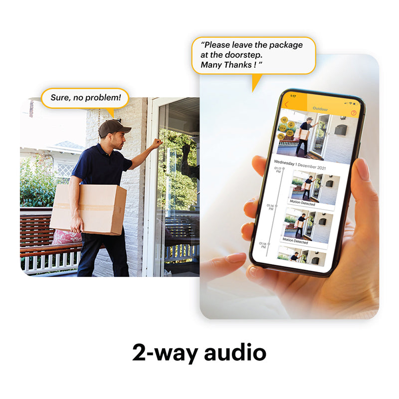 Kodak F882 Infinio Indoor/Outdoor Twin pack Security Camera