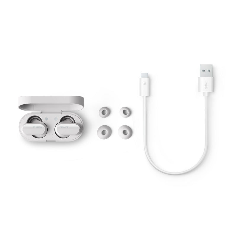 Philips TAT3508WT/00 True Wireless Earphones ANC (White)