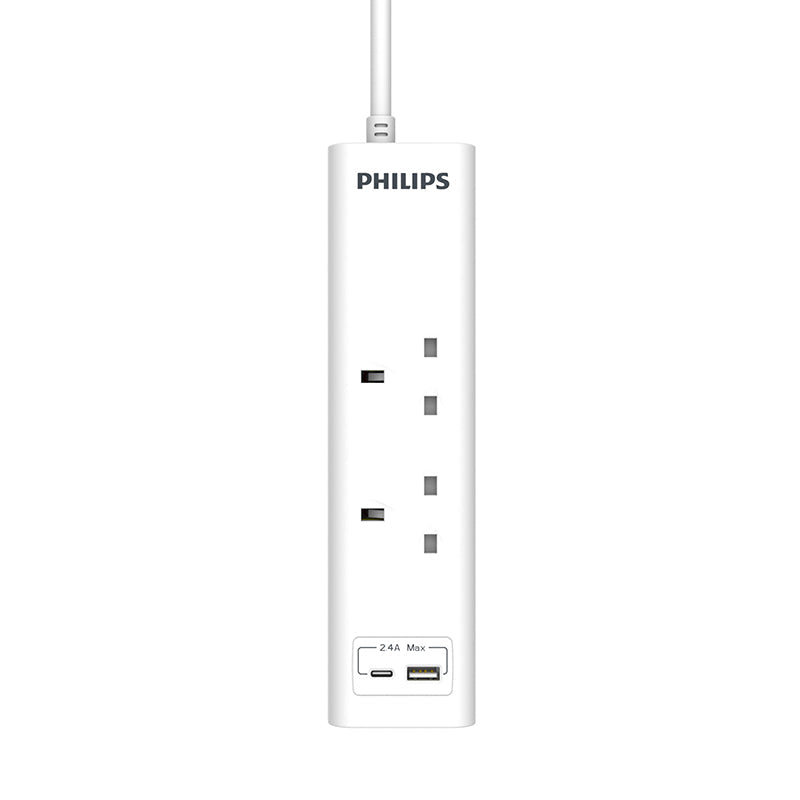 Philips CHP4121WA/69 2way 2M 1 USB-A & 1 USB-C Extension