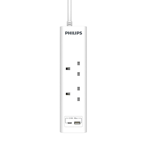 Philips CHP4121WA/69 2way 2M 1 USB-A & 1 USB-C Extension