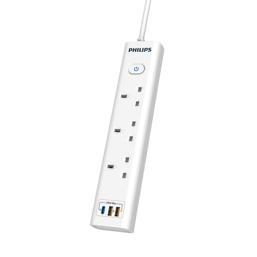 Philips CHP8231WA/69 3way 2M 2 USB-A & 1 USB-C Extension