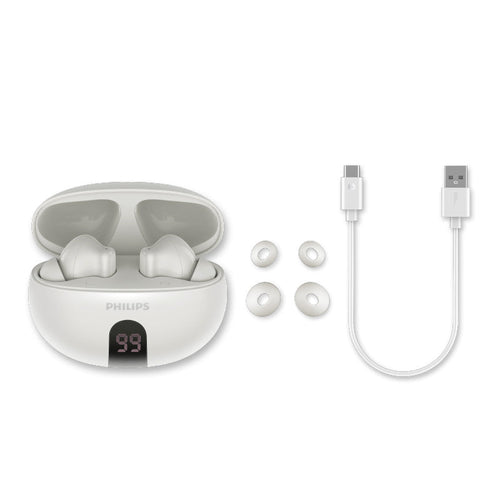 Philips TAT3559WT/97 True Wireless ANC In-Ear (White)