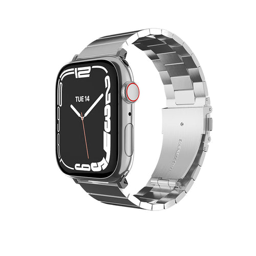 MagEasy Maestro Stainless Steel Apple Watch Band - 38mm / 40mm / 41mm (Silver)