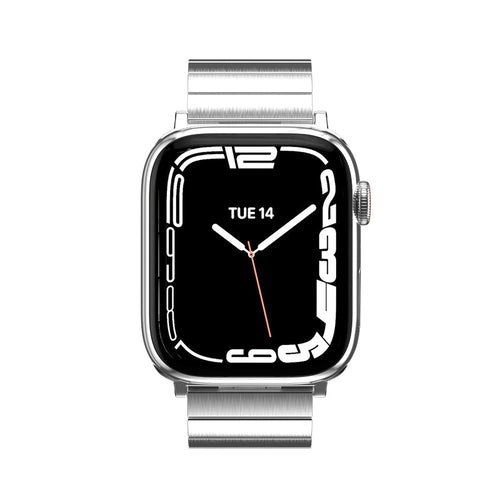 MagEasy Maestro Stainless Steel Apple Watch Band - 38mm / 40mm / 41mm (Silver)