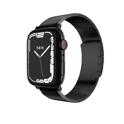MagEasy Maestro M Magnetic Stainless Steel Apple Watch Loop - 42mm / 44mm / 45mm (Black)