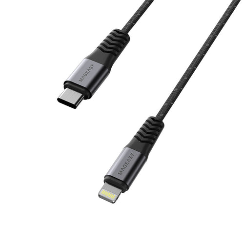 MagEasy LINKLINE 1.5m USB-C To Lightning Cable (Black)