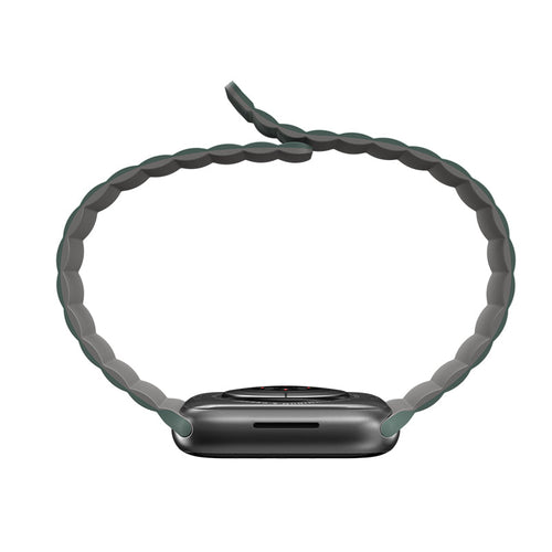 MagEasy Skin Silicone Magnetic Apple Watch Band - 38mm / 40mm / 41mm (Pine Green)