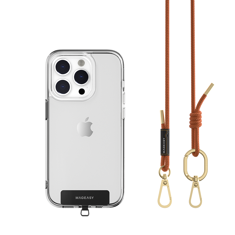 MagEasy MPHIPH142OG23 Strap+Strap Card 6mm (Orange)