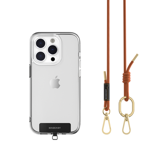 MagEasy MPHIPH142OG23 Strap+Strap Card 6mm (Orange)