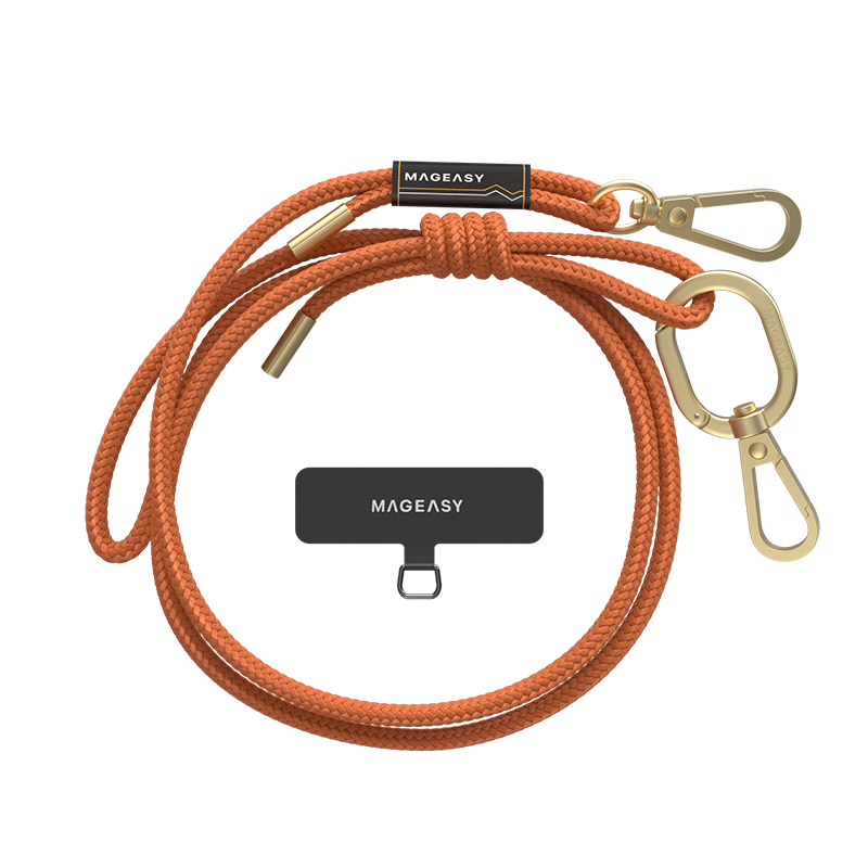 MagEasy MPHIPH142OG23 Strap+Strap Card 6mm (Orange)