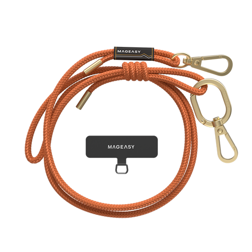 MagEasy MPHIPH142OG23 Strap+Strap Card 6mm (Orange)