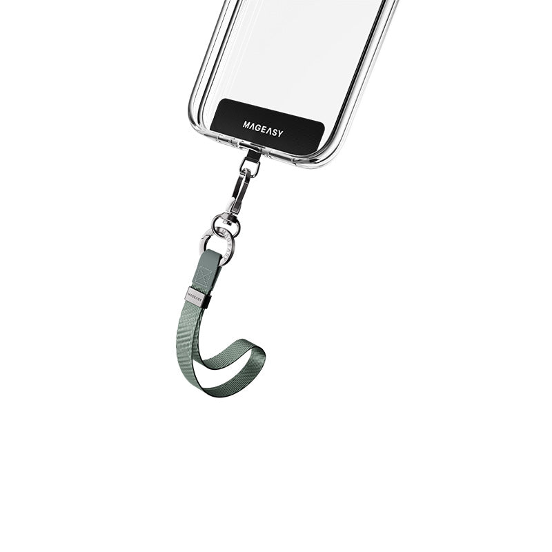 MagEasy Utility Wrist Strap 15mm for iPhone - Misty Blue