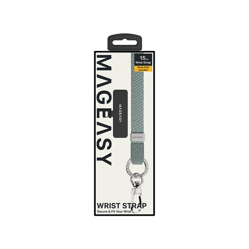 MagEasy Utility Wrist Strap 15mm for iPhone - Misty Blue