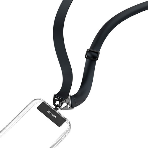 MagEasy Strap+Strap Card-25mm for iPhone - Classic Black