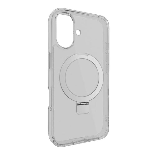 SwitchEasy iPhone 16 (2024) Clear MagStand M Stand Guard Protective Case Clear