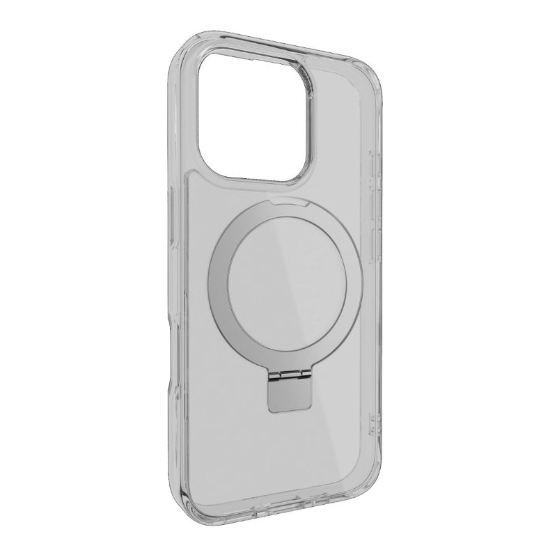 SwitchEasy iPhone 16 Pro Max (2024) Clear MagStand M Stand Guard Protective Case Clear