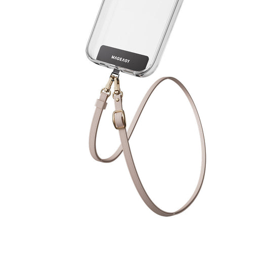 MagEasy 12mm Leather Strap - Rosé